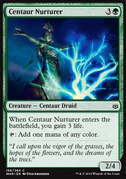 Nährender Zentaur WAR-156 Common Excellent Deutsch Foil