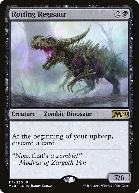 Rotting Regisaur M20-111 Rare Good Englisch