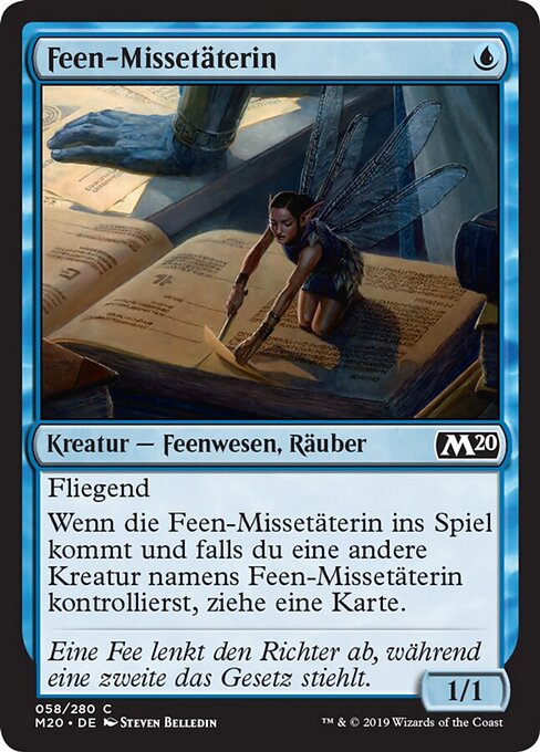Feen-Missetäterin M20-58 Common Near Mint Deutsch