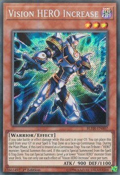 Visions-HELD Increase BLHR-007 Secret Rare Near Mint Deutsch 1. Auflage