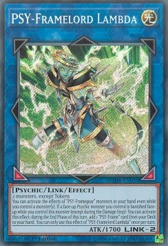 PSI-Hüllenlord Lambda BLHR-051 Secret Rare Near Mint Deutsch 1. Auflage