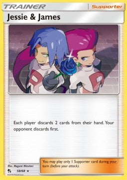 Jessie & James HIF-58 Holo Rare Near Mint Englisch