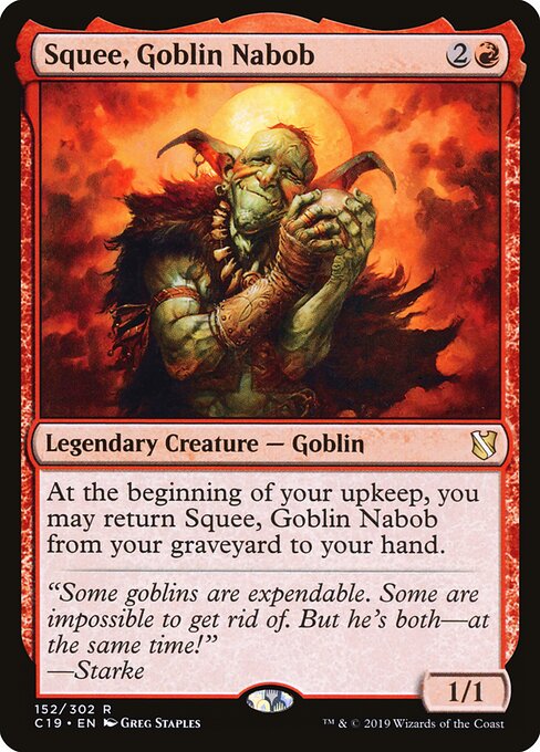 Squee, Goblin-Nabob C19-152 Rare Excellent Englisch
