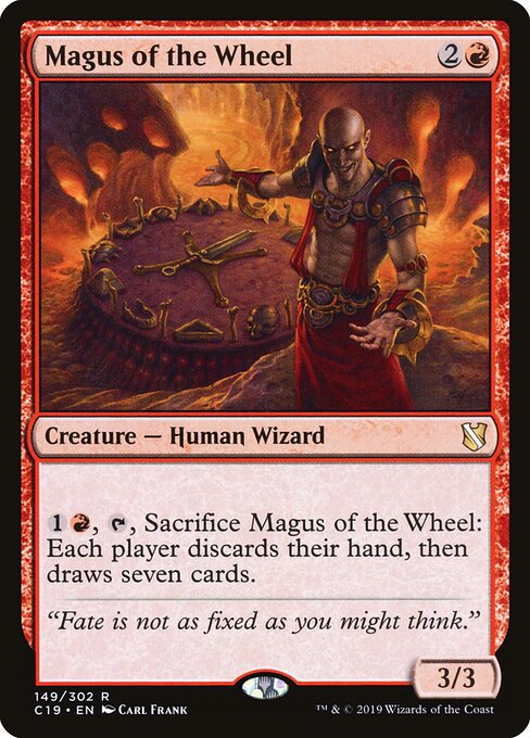 Magus of the Wheel C19-149 Rare Near Mint Englisch