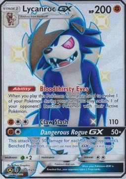 Lycanroc GX HIF-SV66 Ultra Rare Near Mint Englisch