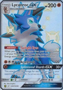 Lycanroc GX HIF-SV67 Secret Rare Near Mint Englisch