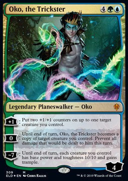 Oko der Trickser XELD-309 Mythic Excellent Englisch Foil