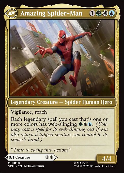 Peter Parker // Amazing Spider-Man - Back Face