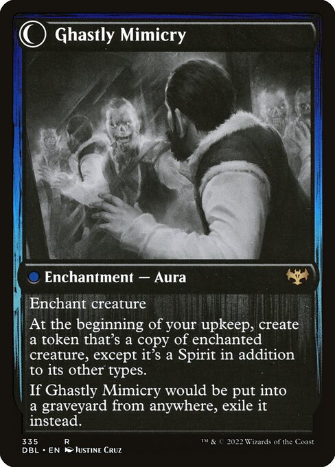 Mirrorhall Mimic // Ghastly Mimicry - Back Face