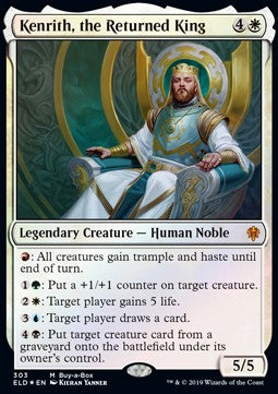 Kenrith, the Returned King BABP-303 Mythic Light Played Englisch Foil