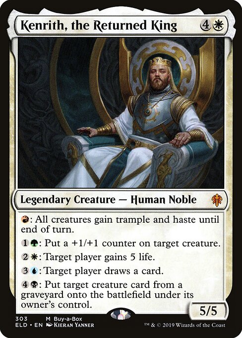 Kenrith, the Returned King XELD-303 Mythic Excellent Englisch