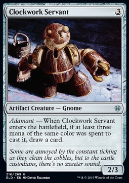 Mechanischer Diener ELD-216 Uncommon Excellent Deutsch Foil