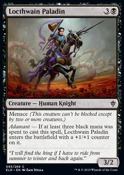 Locthwain-Paladin ELD-93 Common Excellent Deutsch Foil