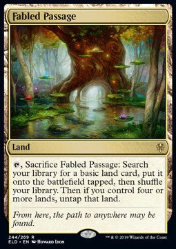 Sagenumwobener Durchgang ELD-244 Rare Excellent Englisch Foil