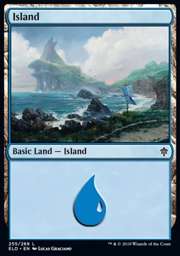 Insel (V.2) ELD-255 Land Good Englisch Foil