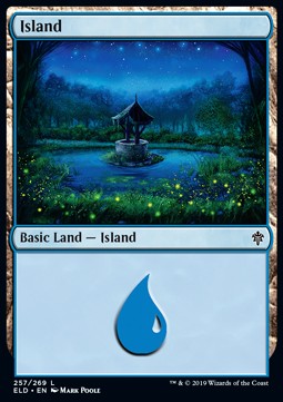 Insel (V.4) ELD-257 Land Excellent Englisch Foil