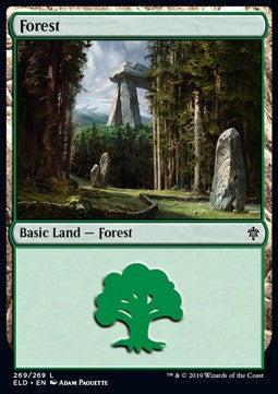 Wald (V.4) ELD-269 Land Near Mint Englisch Foil