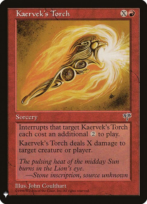 Kaerveks Fackel MYS-185 Common Near Mint Englisch
