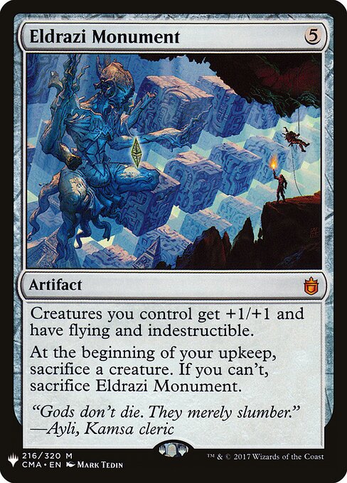 Eldrazi-Monument MYS-216 Mythic Excellent Englisch