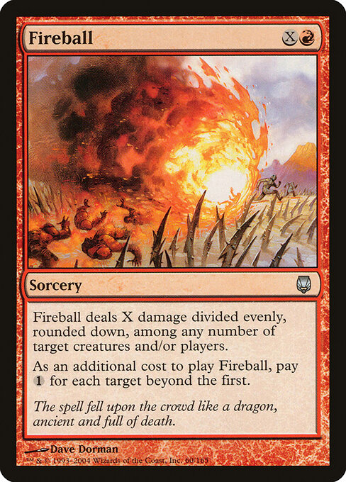 Fireball DST-60 Uncommon Excellent Englisch