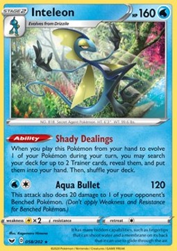 Intelleon SSH-58 Holo Rare Good Deutsch
