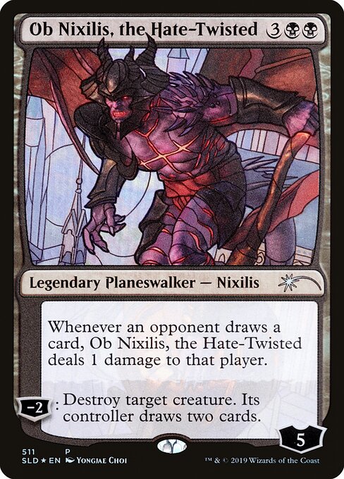 Ob Nixilis, the Hate-Twisted SLD-511 Uncommon Near Mint Englisch Foil