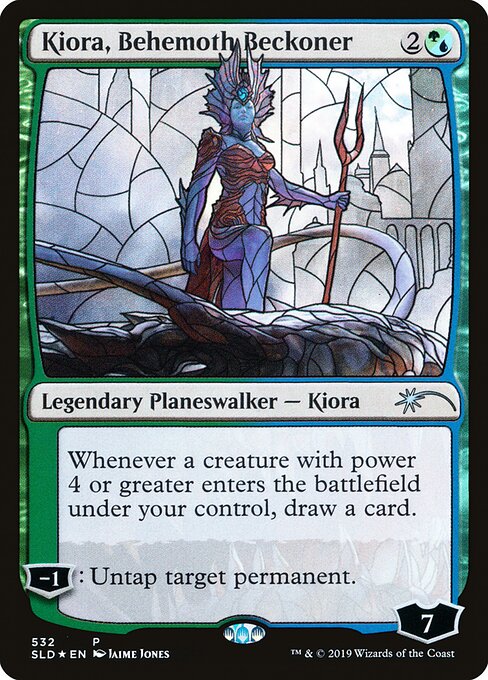 Kiora, Behemoth Beckoner SLD-532 Uncommon Good Englisch Foil