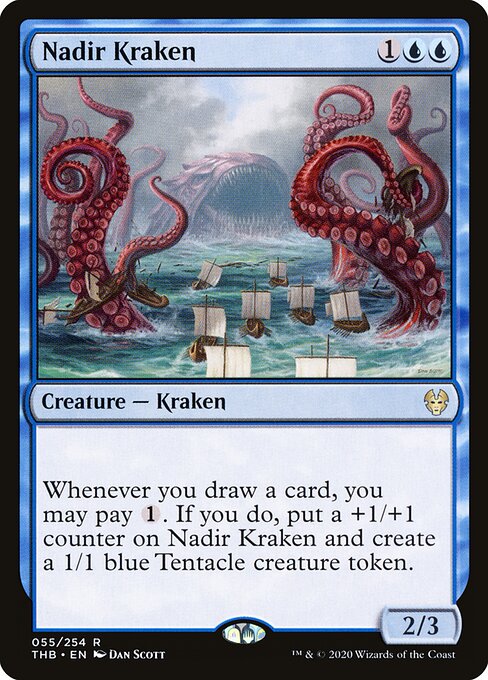 Nadir Kraken THB-55 Rare Excellent Englisch
