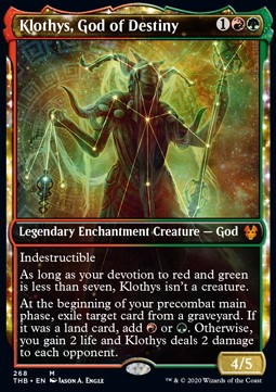 Klothys, Göttin des Schicksals XTHB-268 Mythic Near Mint Englisch Foil