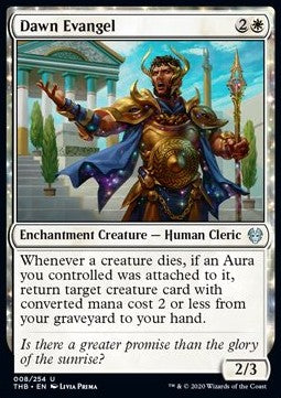 Evangelist der Morgenröte THB-8 Uncommon Near Mint Englisch Foil