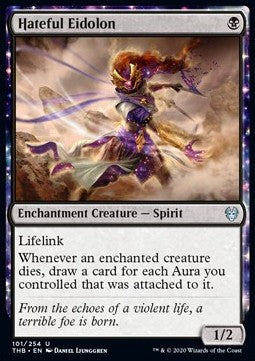Hasserfülltes Eidolon THB-101 Uncommon Near Mint Englisch Foil