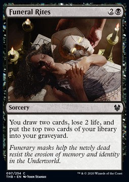 Begräbnisritual THB-97 Common Excellent Englisch Foil