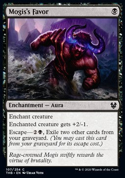 Mogis' Gunst THB-107 Common Near Mint Englisch Foil