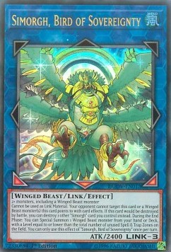 Simorgh, Vogel der Oberherrschaft DUOV-012 Ultra Rare Excellent Deutsch 1. Auflage
