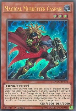 Magical Musketeer Caspar DUOV-EN071 Ultra Rare Excellent Englisch 1. Auflage