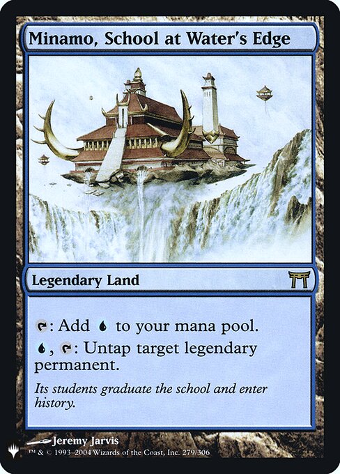 Minamo, School at Water's Edge MYS-279 Rare Excellent Englisch Foil