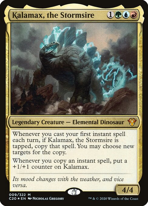 Kalamax der Sturmentfacher (V.1) C20-9 Mythic Excellent Englisch Foil