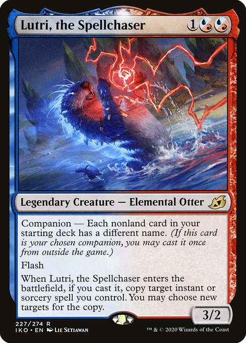 Lutri, the Spellchaser IKO-227 Rare Near Mint Englisch Foil