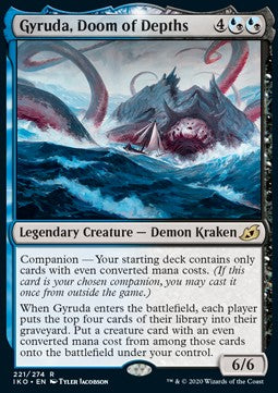 Gyruda, Verdammnis der Tiefen IKO-221 Rare Excellent Deutsch