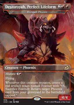 Immerfeder-Phoenix (V.2) XIKO-374 Rare Excellent Englisch Foil