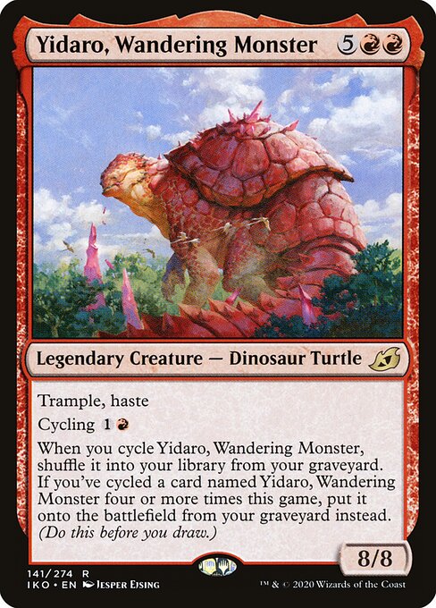 Yidaro, das wandernde Monster IKO-141 Rare Excellent Englisch Foil
