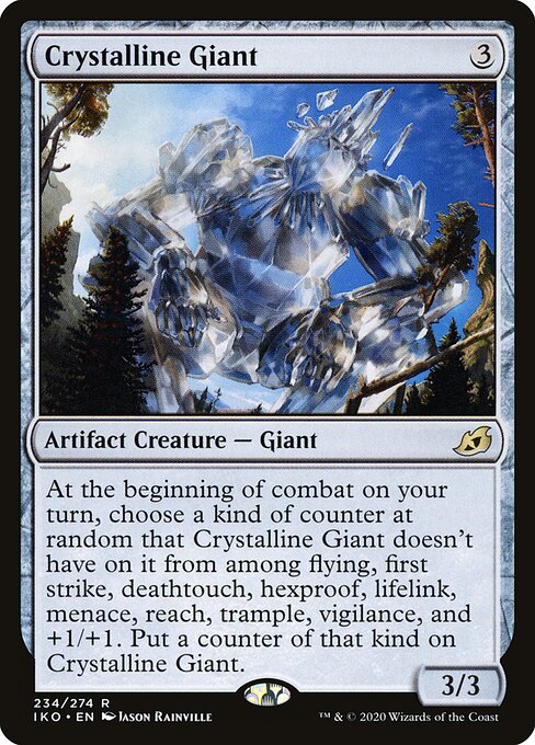 Crystalline Giant IKO-234 Rare Excellent Englisch