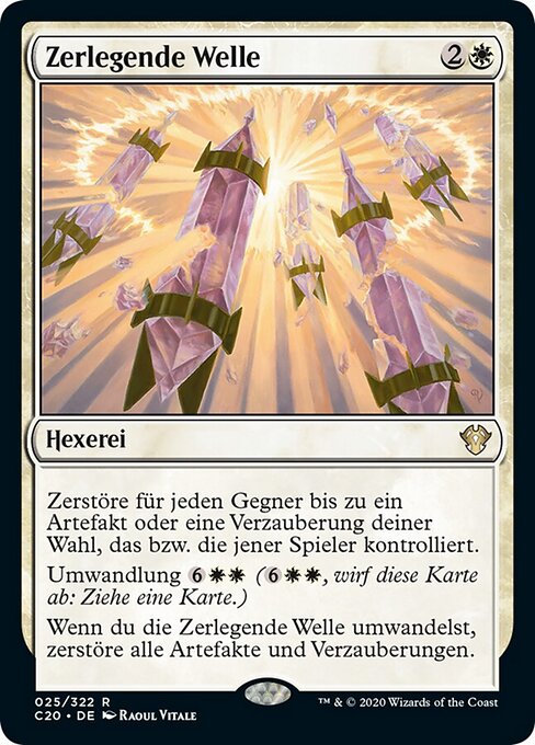 Zerlegende Welle C20-25 Rare Near Mint Deutsch