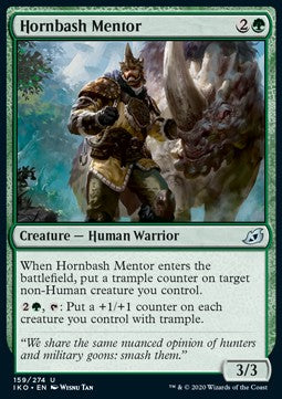 Horntrutz-Mentor IKO-159 Uncommon Near Mint Deutsch Foil