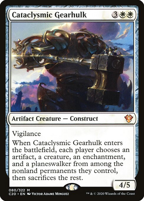 Cataclysmic Gearhulk C20-80 Mythic Near Mint Englisch