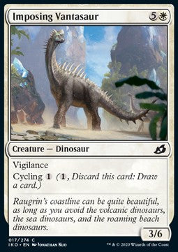 Imposanter Vantasaurus IKO-17 Common Near Mint Deutsch Foil