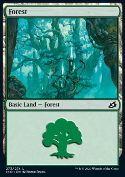 Wald (V.2) IKO-273 Land Excellent Englisch Foil