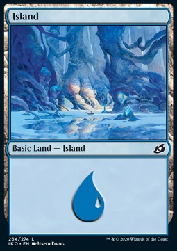 Insel (V.2) IKO-264 Land Excellent Englisch Foil