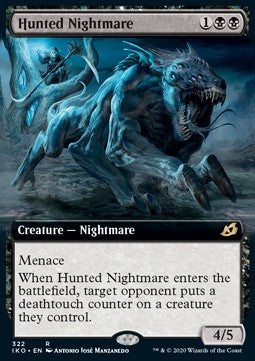 Gejagter Nachtmahr XIKO-322 Rare Good Englisch Foil