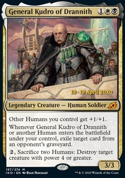 General Kudro von Drannith (V.2) PIKO-187 Mythic Near Mint Deutsch Foil